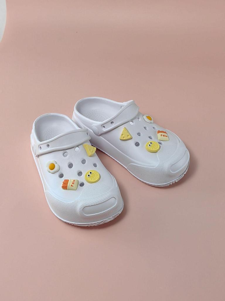 2025 Summer Women's Thick Sole Hole Sandals & Slippers - Cute, Height-Boosting Beach Footwear