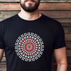 Mandala T Shirt In Red And White Perfect For Wear Everyday Avail Up To 5xl Vintage Stylish Comfortable Fashion