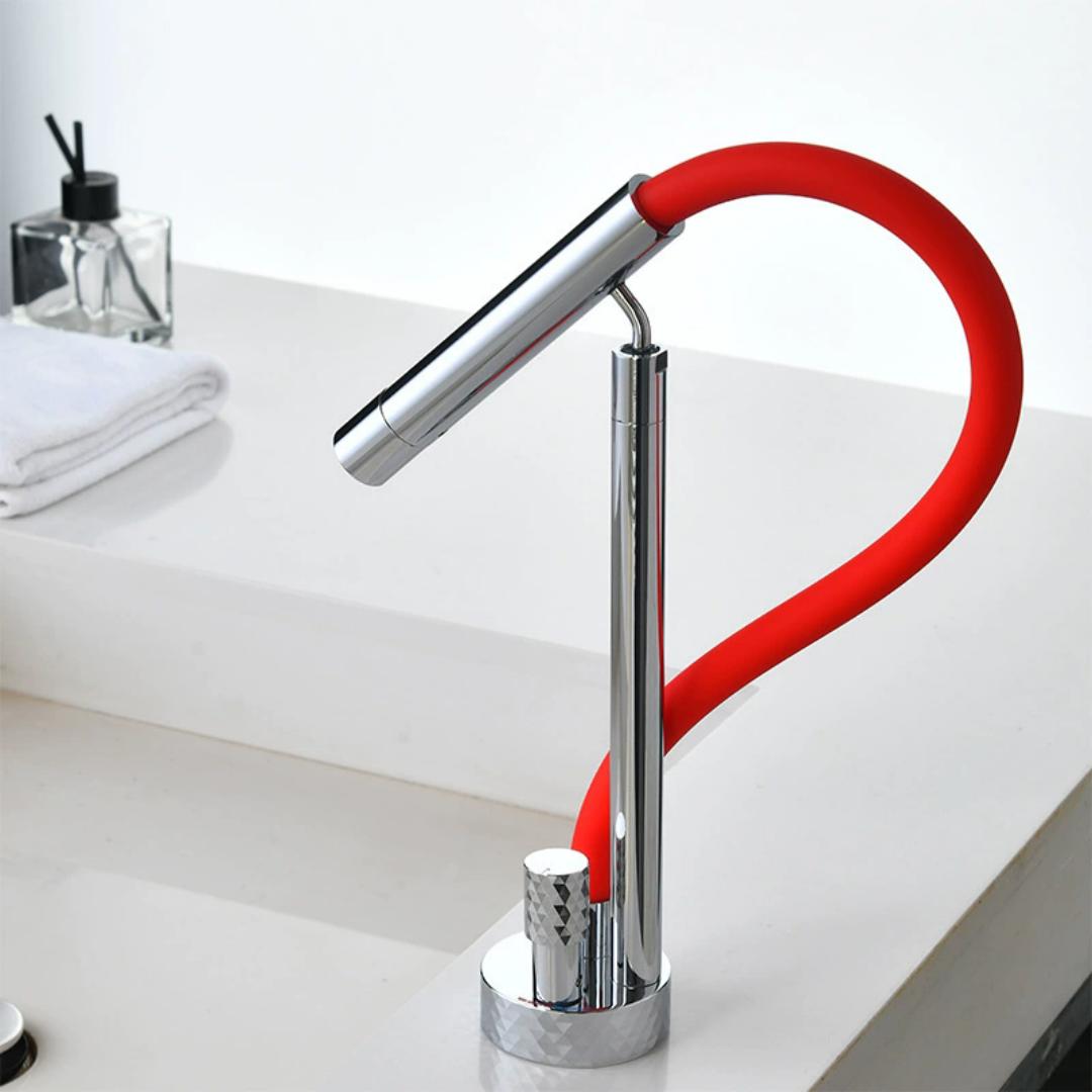 Brushed Rose Gold Bathroom Faucet Brushed Gold Sink Faucet Tap Brass Hot Cold Nickel Wash basin Faucet Gray Lavotory Faucet