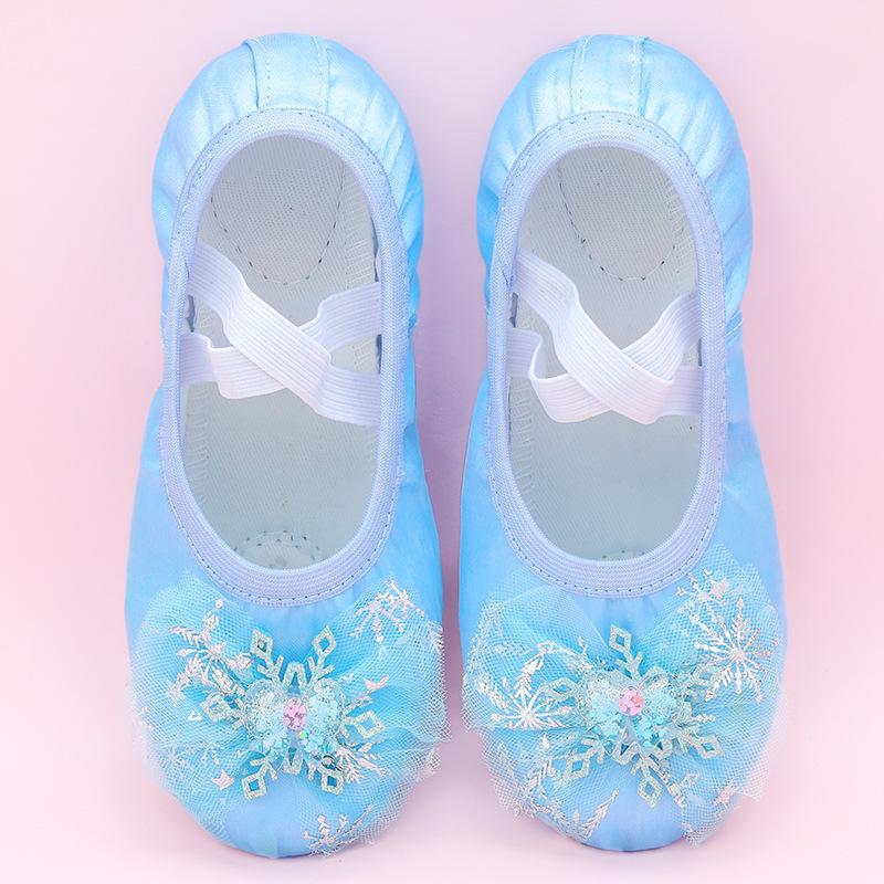 Ballet Dance Soft Sole Pink Satin Shoes for Women & Girls - Lace-Free, Ideal for Summer Performance & Practice