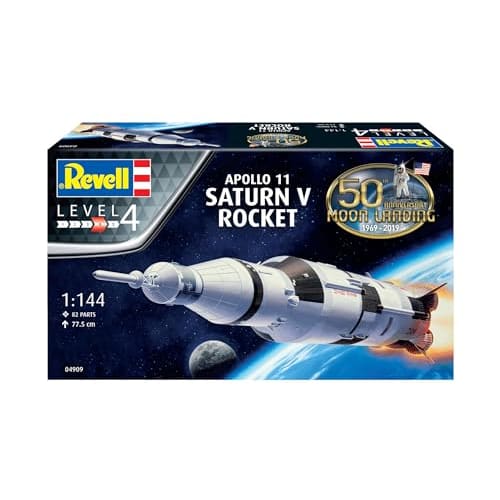 German Revell 1/144 Saturn V Rocket 04909 Plastic Model