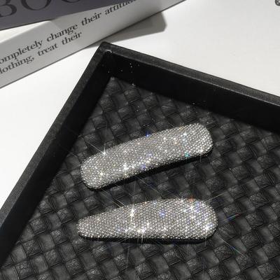 2025 Stylová sponka do vlasů s kamínky BB: Trendy sponka do vlasů na elegantní ofinu