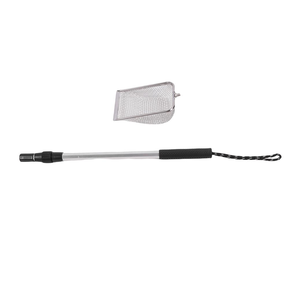 Extendable Cat Litter Scoop Long Handle Stainless Steel Metal Chicken Poop Scooper for Litter Box Chicken Coop