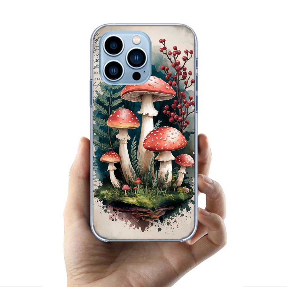 Colorful Mushroom Cases Phone Case For Iphone 17E 16E 17 Air 16 Pro Max 15 Pro 14 Plus 11 13 12 Mini Cover Cases Compatible with