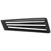 Rear Window Decorative Louvers for 2003-2007 Mazda 3 - Black Triangle Design