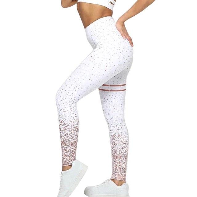 Women Sport Fitness Legging Gym High Waist Femme Energy Fat Control Running Push Up Leggings New Workout Sports Stretchy Pants