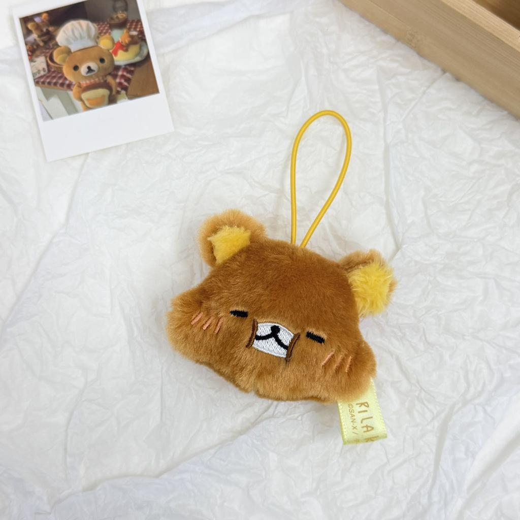 Rilakkuma Daily Expressions Series Plush toy keychain by My Side Korilakkuma Emo Kiiroitori chicken Stuffed doll backpack charm