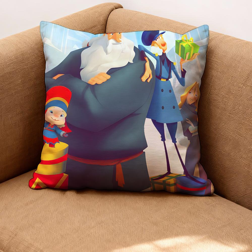 BLUE LOCK Cushion Cover Premium Comfort Reversible Pillow Cove -Two in One Design for Any Room & Car Interior