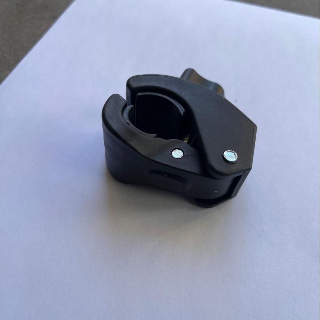 Large 1/4" Tube Clamp Nut: Tripod & Bicycle Mount Clip
