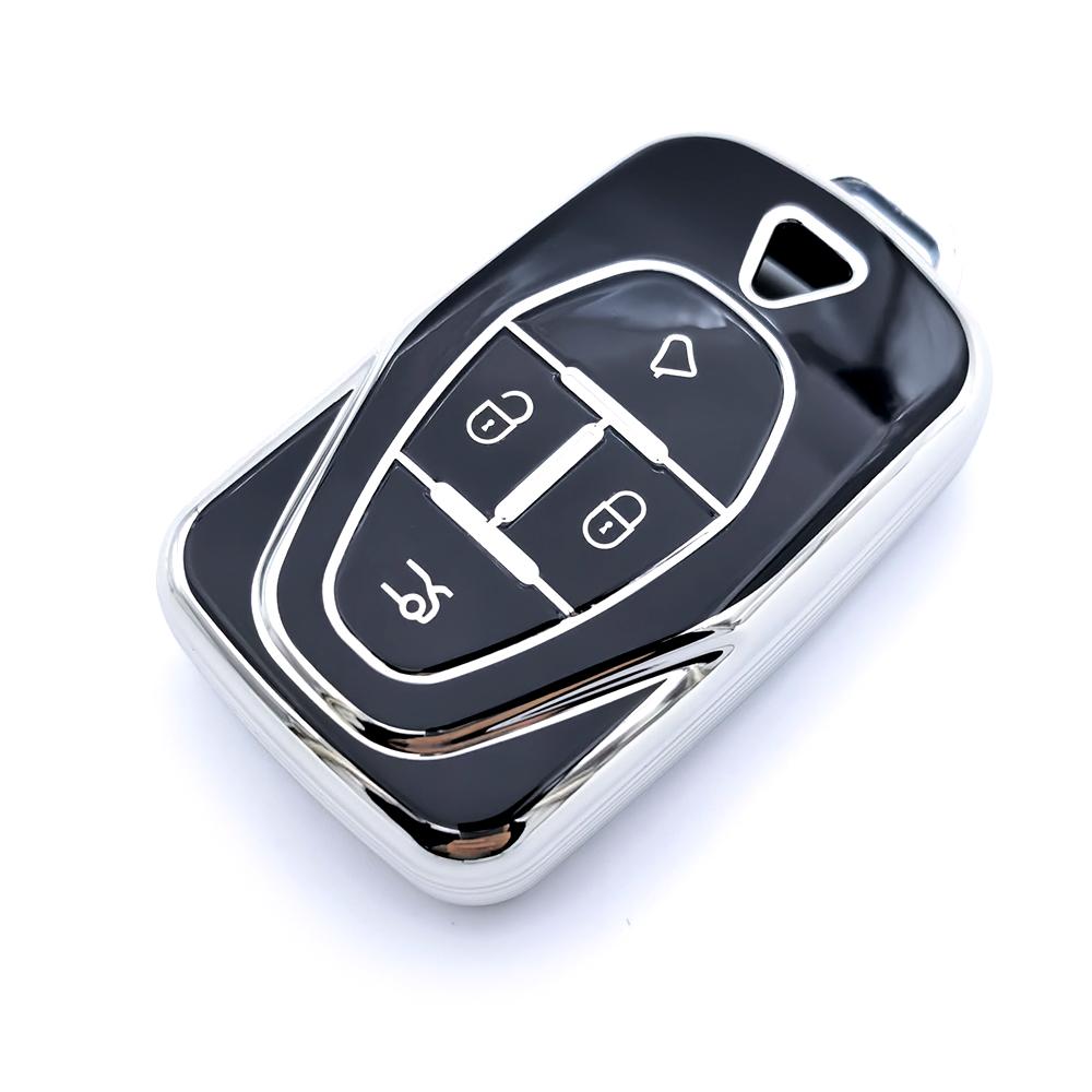Fashion Luxury Tpu Car Key Cover Shell Fob For Vinfast Vf3 5 6 7 8 9 31Ev 32Ev 33Ev Lux A2.0 Sa2.0 V8 Auto Protector Accessories
