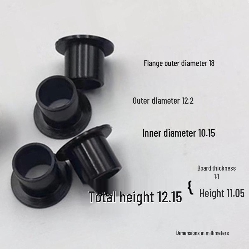 Nylon Wear-Resistant Insulating Step Washer Bolt Liner - Male-Female Screw Bushing