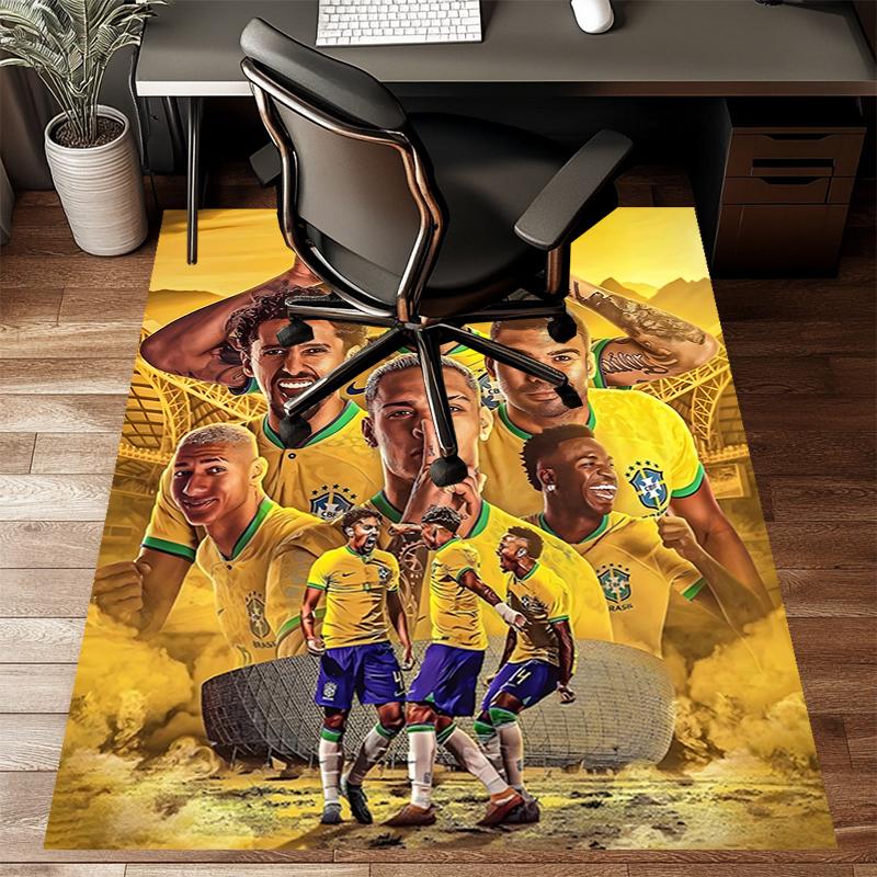 1pc Neymar15 Design Printed Area Rug Carpet for Bedroom Living Room Home Decor Rugs Mat Non Slip Mat Rug for Bedside