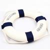 Nautical Style Welcome Decorative Red Blue Life Buoy Home Marine Beach Wall Decoration Crafts Living Room