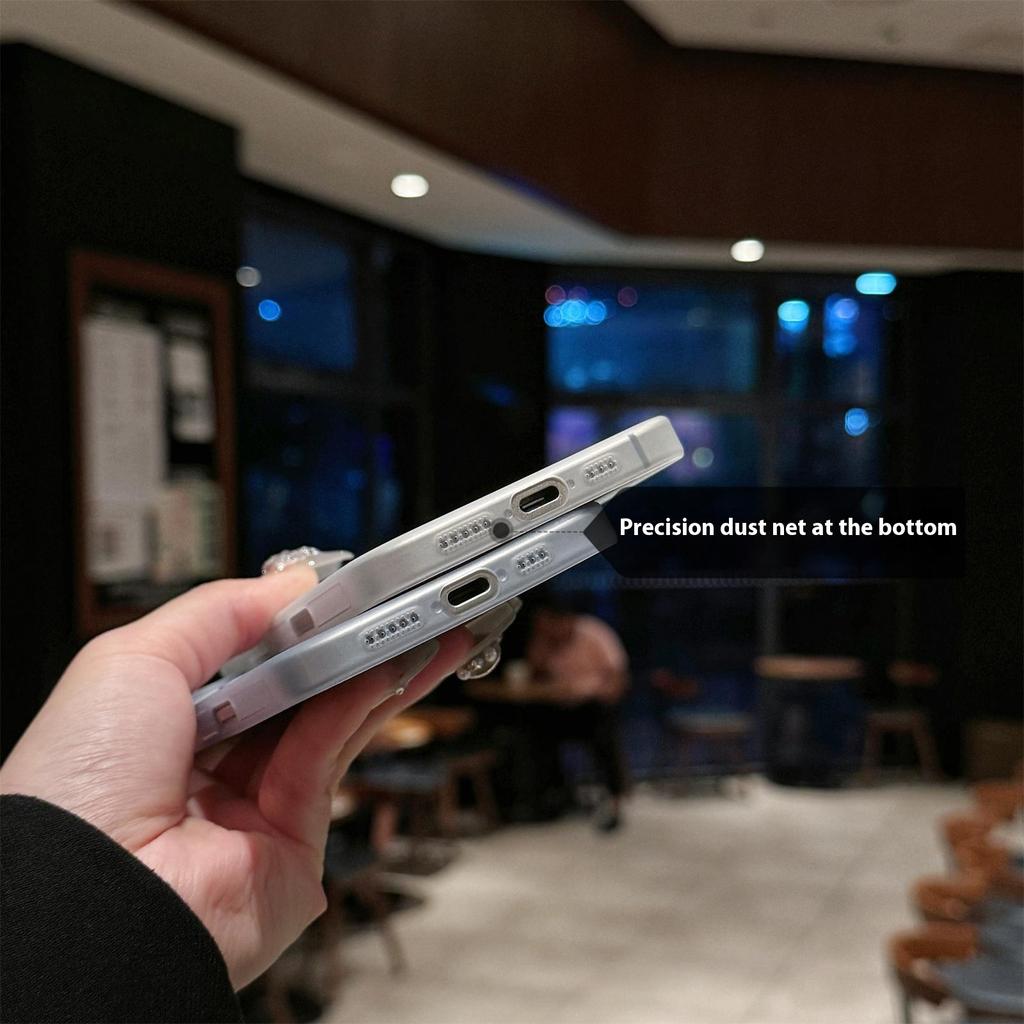 For iPhone 16 Case Compatible with MagSafe Matte PP Ultra-Thin Phone Cover