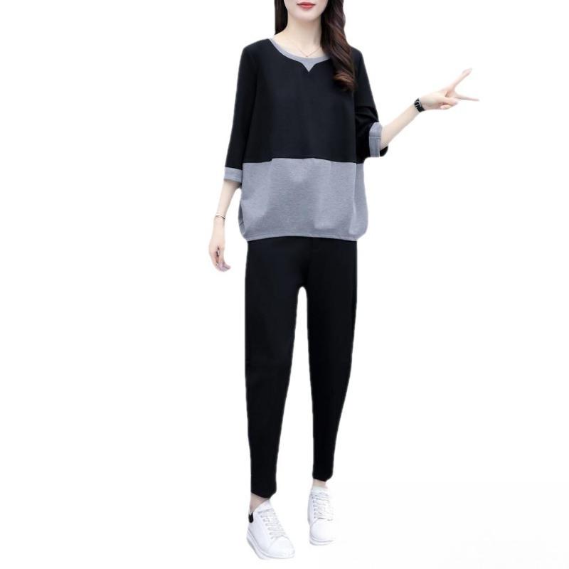 Two-piece Home Wear Set - Spring/Summer European Style Casual Home Wear Sleeveless Shirt and Long Pants Set for Women