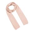 Double-side Pure Color Water Ripple Knitted Unisex Scarf Warm Soft Scarf