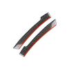 2×Carbon Fiber CD Seat Heat Console Sticker Trim For Mercedes Benz GLA CLA A-W