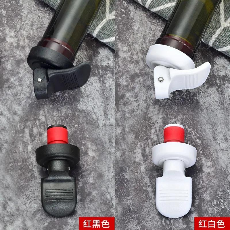 Wine Bottle Stopper Bar Hand Press Sealing Champagne Beers Cap Beers Cork Plug Seal Lids Vacuum Fresh-keeping Wine Bottle Plug
