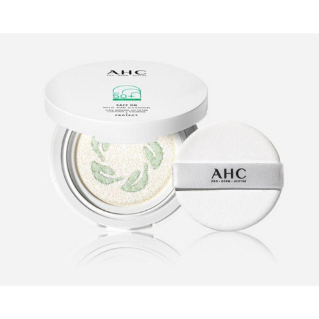AHC Safe On Mild Sun Cushion SPF50+ PA++++ UV Protection Sunscreen Cushion 25g