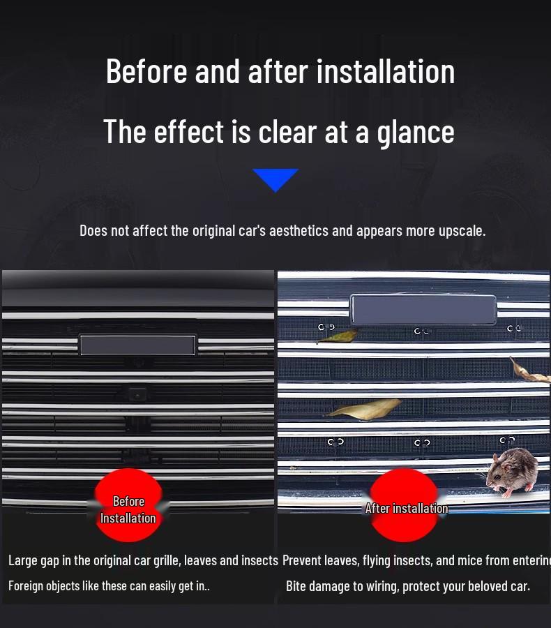 Radiator and Condenser Protection Insect Screen for 24 Toyota LC70 Series Models