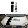2Pcs Lines Letters Self-adhesive Car Styling Hood Sticker Auto Decal Decoration