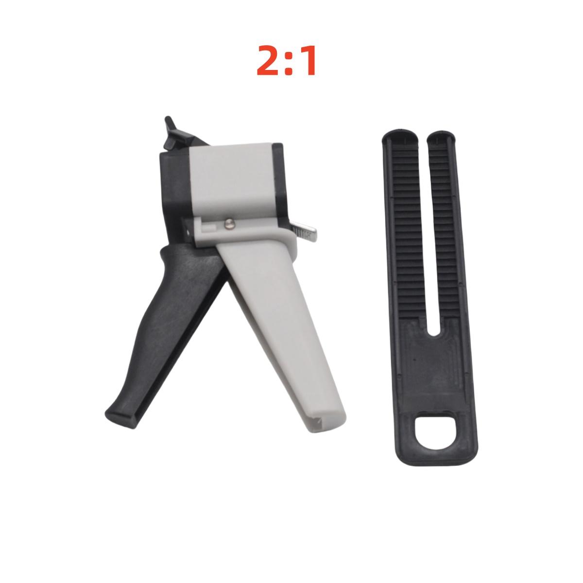 

1Pc Dental Impression Mixing Dispensing Gun Universal Dispenser Gun 1:1/1:2 Silicon Rubber Dispenser Gun 10:1 Dentist Tools