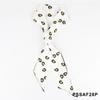 1116 Small Silk Scarf Ins French Headband Streamer Letter Retro Long Ribbon Decorative Small Scarf Scarf