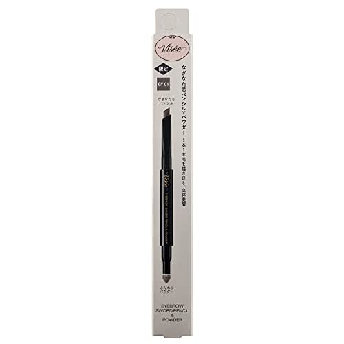 Visee eyebrow sword pencil & powder gy01 nuance gray 0.59g