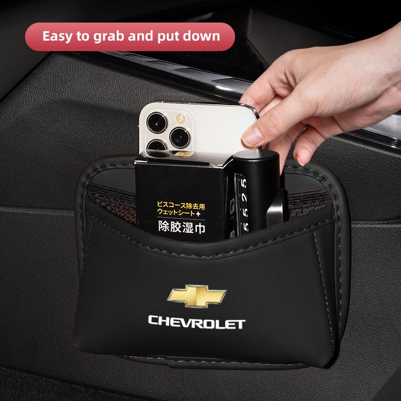 Multi-functional Car Storage Box Holder Leather Auto Door Side Case Backseat Bag For Chevrolet Spark Captiva Cruze Optra SS