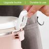 Stackable Design Stainless Steel Lunch Box Round Shape Insulated Lunch Container  Outdoor Travel
