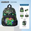 Smiggle Australia Ultra-light Large Capacity Double Shoulder Trolley Backpack for Primary School Students