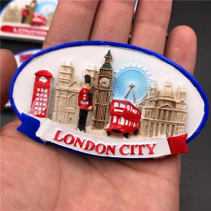 Great Britain Fridge Magnets England London Travelling Souvenirs Home Decor Tower Bridge Big Ben Fridge Stickers Birthday Gifts