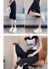 Ice Silk Cotton Linen Women's 7-Point Micro-Flared Pants - Summer 2025 New Chinese Style