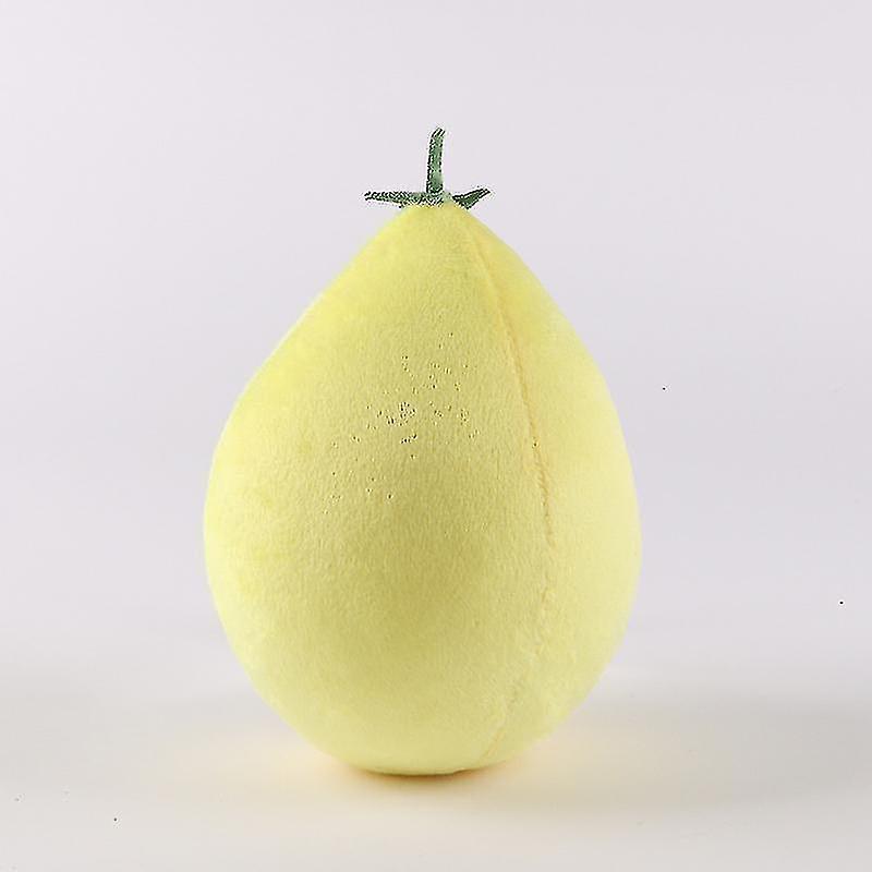 Ms.lemons And Mr.tomatos Plush Toy Game Character Soft Stuffed Doll For Kid Gift