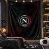 Wall Hanging Tapestry Napoli FC Print Cloth for Living Room Bedroom Home Decor