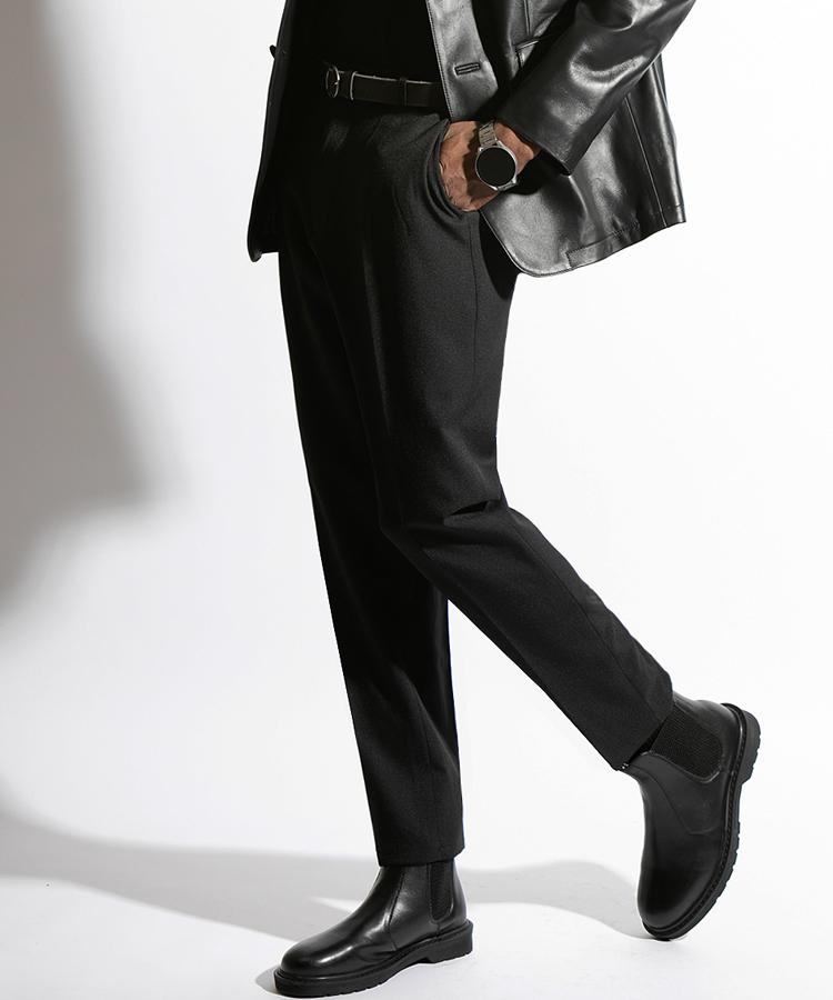 Seuteulaikeu Elegant Classic Trousers (Black)