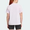 Adidas Climacool Round Neck Short Sleeve Logo Striped T-Shirt Women Tops KS5048