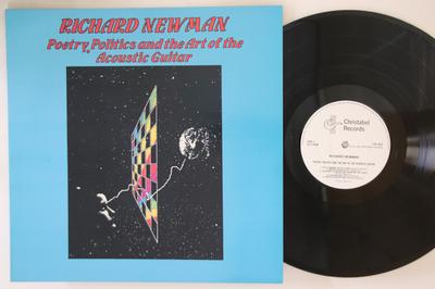 LP Record RICHARD NEWMAN - Poetry, Politics And The Art Of The CRL003 CHRISTABEL 1985 UK Folk Used
