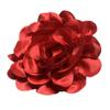 Elegant 24cm Handmade Lapel Pin Beautiful Satin Flower Lapel Pin Delicate Brooch Jewelry for Work and Business