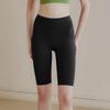 Women's High-Waisted Yoga and Running Shorts Set