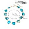 New Ocean Style Irregular Necklaces Women Shell Starfish Splice Clavicle Chains Personality Vacation Beach Jewelry Accessories
