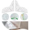2Pcs Acrylic Shower Splash Guards Transparent Clear Drip Blocker for Bathtub Self Adhesive Water Barrier for Bathroom