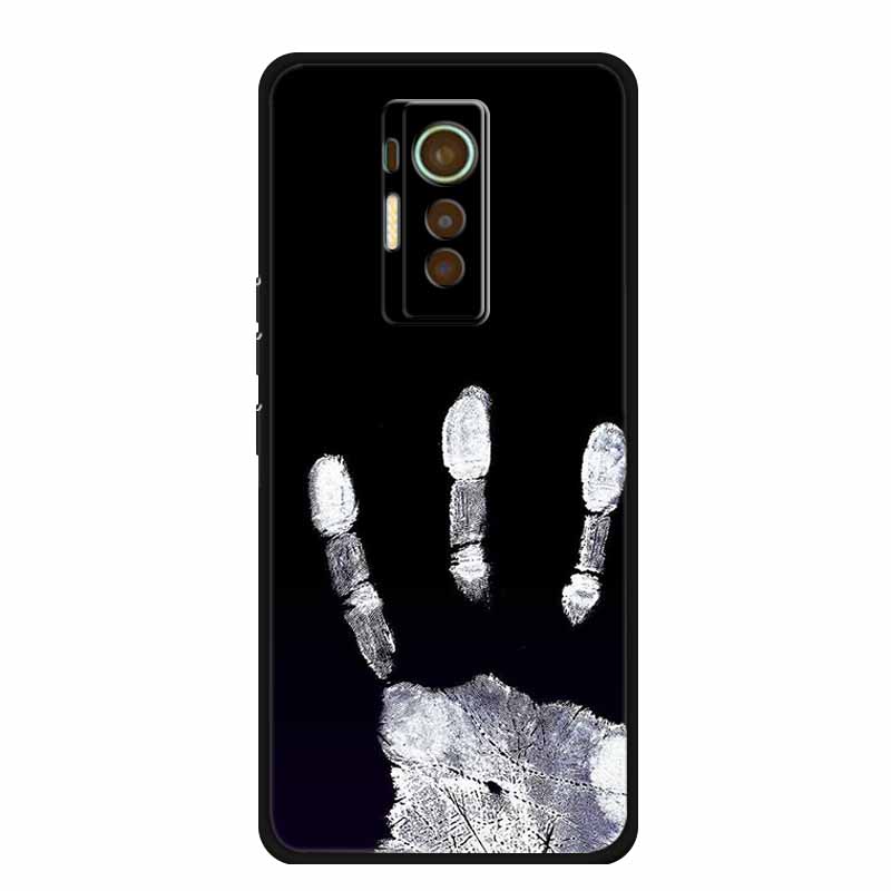 For Tecno Phantom X 2021 Case Luxury TPU Silicone Soft Cover Phone Cases for PhantomX 2021 AC8 Protection Cartoon Bumper Etui