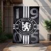 Chelsea Fc Flannel Blanket Soft Warm All-Season Throw, Design for Camping, Car Travel, Hiking Sofa, Bed, Office Perfect Gift for Parties