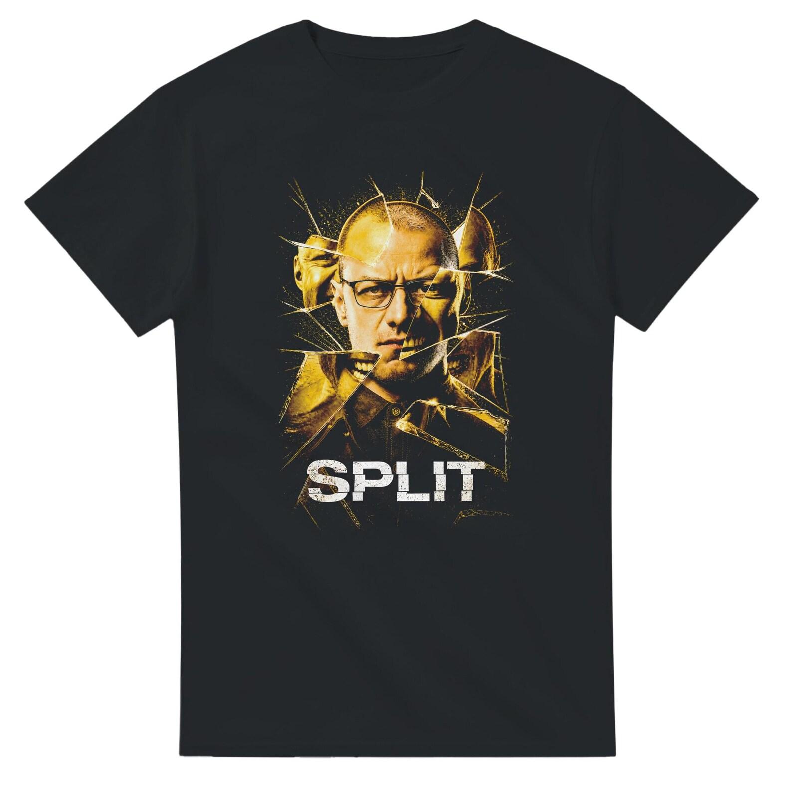 Split Movie Halftone Heavyweight Unisex Crewneck T shirt | Gildan® 5000 L