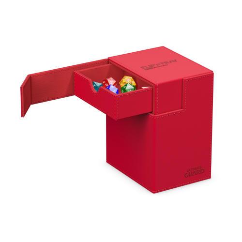 Ultimate Guard Flip Tray Deck Case 133+ Xeno Skin Monochrome (Red) UGD011387