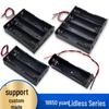 18650 Lithium Battery Holder: 1-4 Cell Case with Wires for Series Connections
