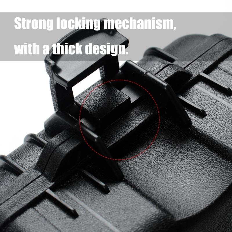 Weatherproof Tool Carrying Case Moisture Resistant Portable Sealed Tool Container for Harsh Environments And Adventures