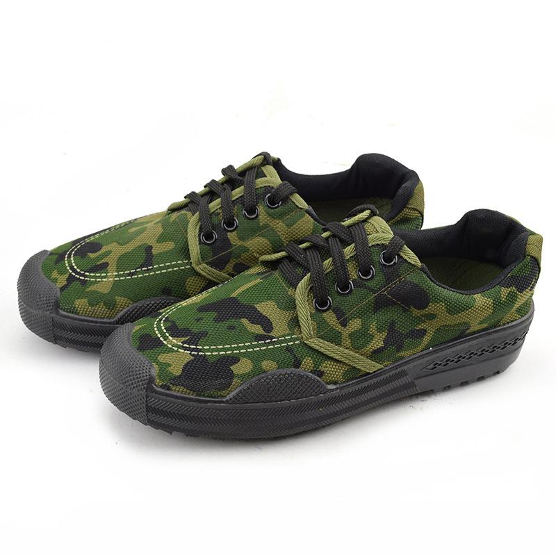 Herrenschuhe Armeegrün Camouflage Cavans Schuhe Bauer Arbeit & Sicherheit Gummischuhe Mann Training Befreiungsschuhe Outdoor Sneakers