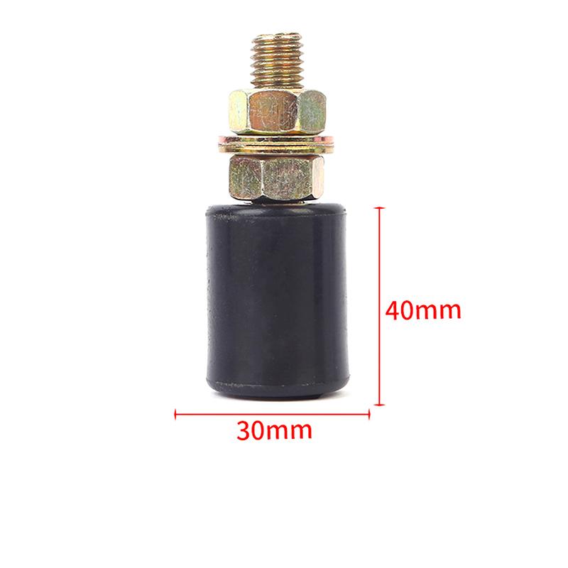 

1 Piece Guide Pulley Smooth Track Moving Wheel Nylon Positioning Pulley Sliding Door Clamp Wheel Bearing Roller Black 30x40mm